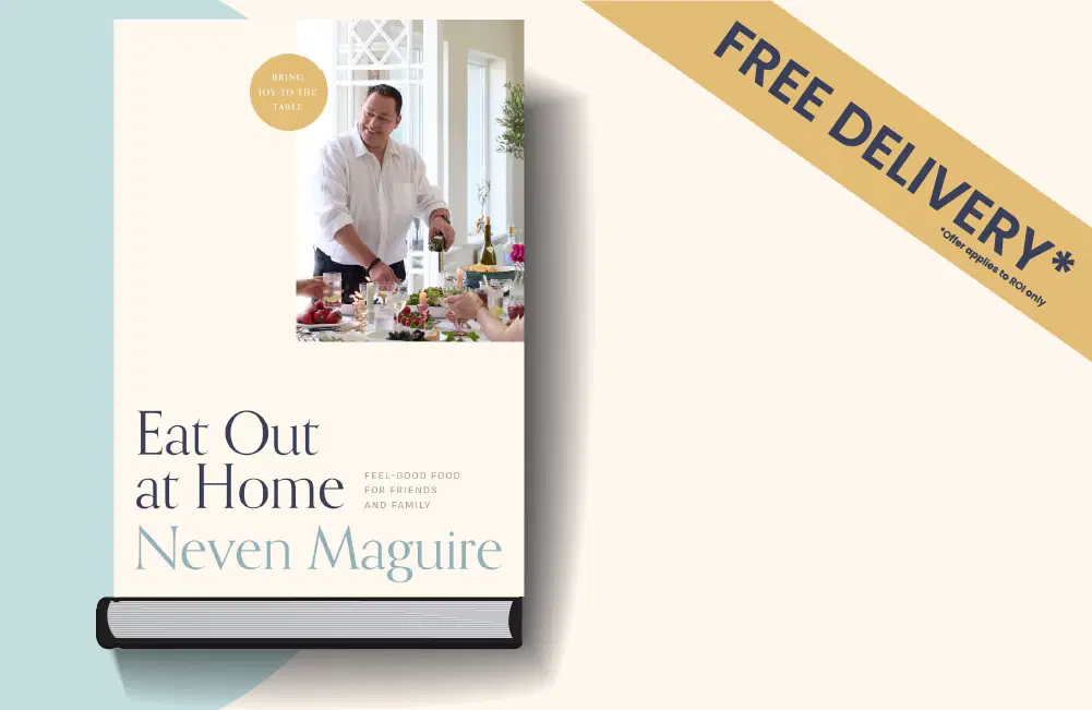 Eat Out at Home
Author: Neven Maguire
Type: Hardback
ISBN: 9781804581711
Date: 17th October, 2024