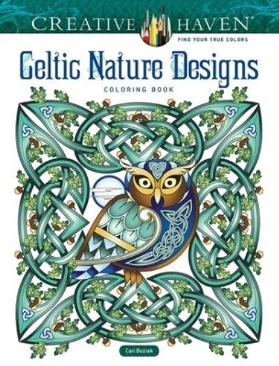 Creative Haven Celtic Nature Designs Coloring Book P/B